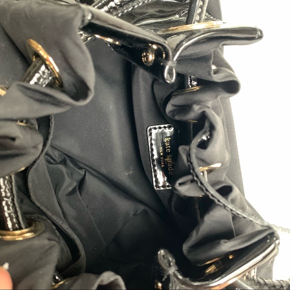 Kate Spade patent leather nylon bag - Picture 9 of 16